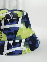 Лайм панама детская/Двусторонняя панамка/Панама унисекс/Панама для мальчиков и девочек