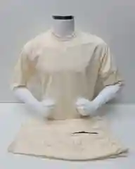 Молочный костюм мужской с шортами