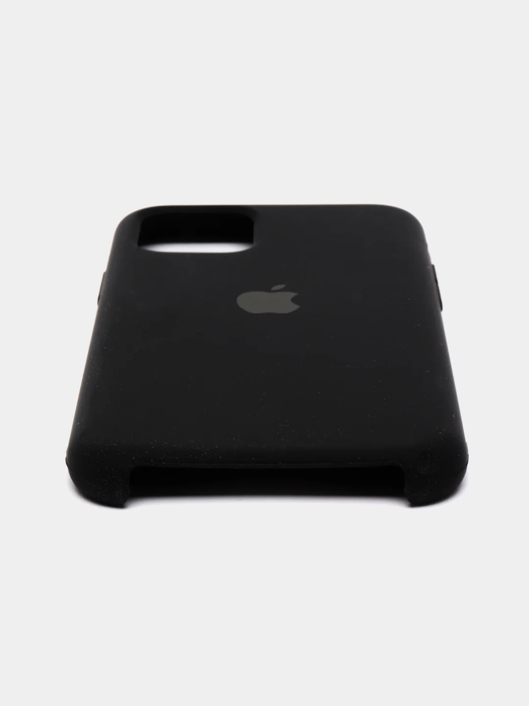 Черный чехол силиконовый iPhone 6, 6S, 7, 8, X, XS, XR, 11, 12 Soft Touch