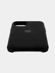 Черный чехол силиконовый iPhone 6, 6S, 7, 8, X, XS, XR, 11, 12 Soft Touch