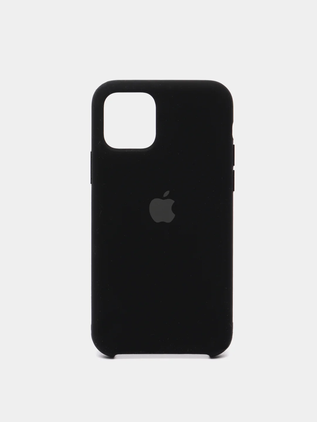 Черный чехол силиконовый iPhone 6, 6S, 7, 8, X, XS, XR, 11, 12 Soft Touch