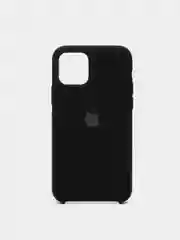 Черный чехол силиконовый iPhone 6, 6S, 7, 8, X, XS, XR, 11, 12 Soft Touch