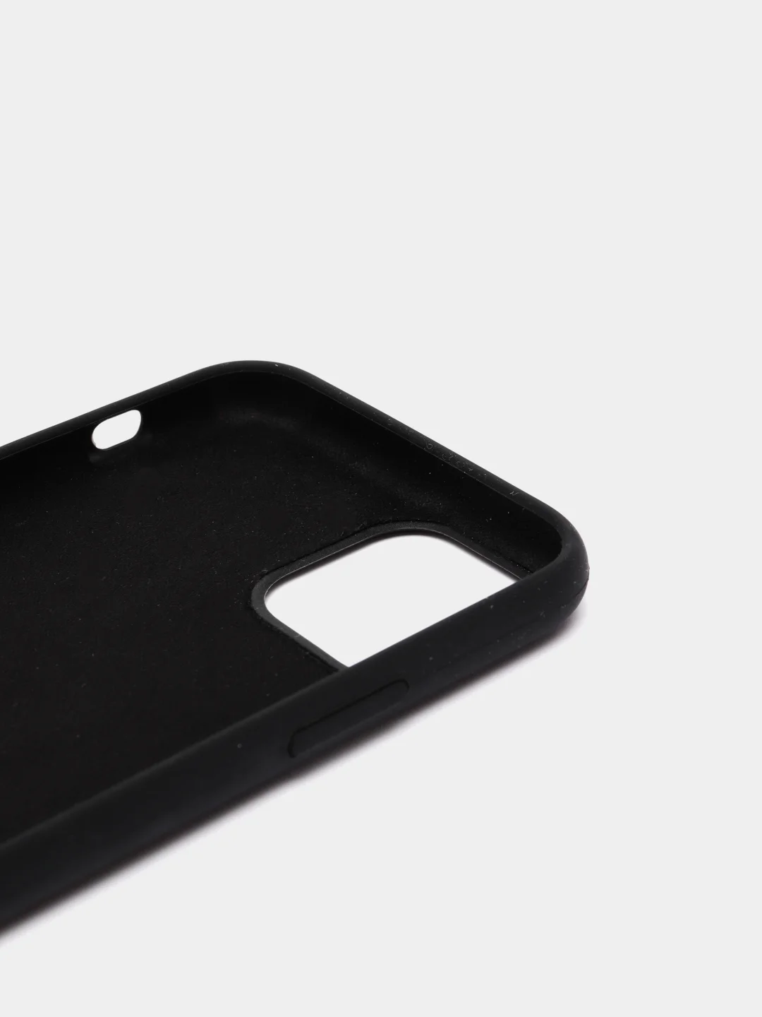 Черный чехол силиконовый iPhone 6, 6S, 7, 8, X, XS, XR, 11, 12 Soft Touch