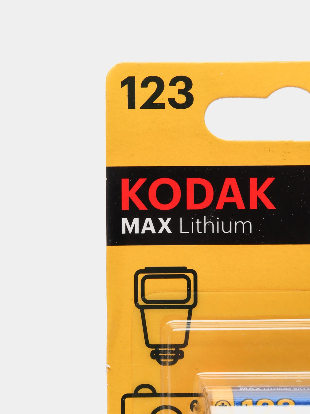 Батарейки Kodak CR123 (123, CR123A), литиевые 3V
