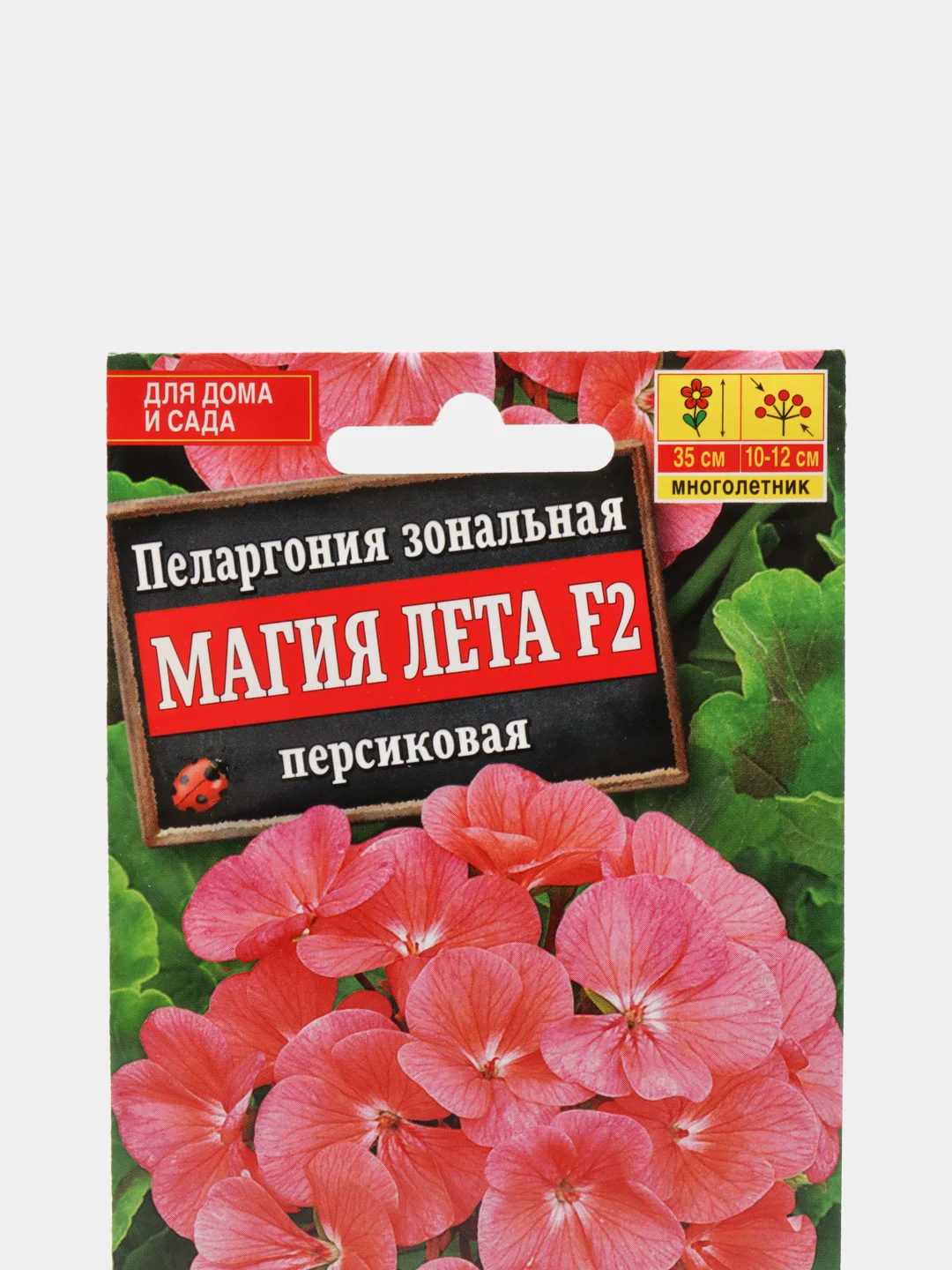 Пеларгония Магия лета Персиковая (семена,цветы)