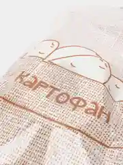Белый уплотнительная бордюрная лента КАРТОФАН самоклеящаяся, для швов и углов кухни / ванной, 4 вида