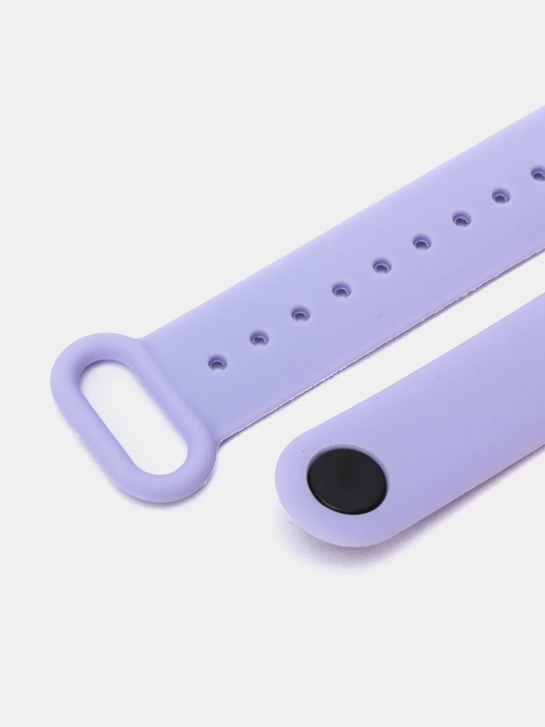 Сиреневый силиконовый ремешок для фитнес браслета Xiaomi Mi Band 4, Mi Band 3