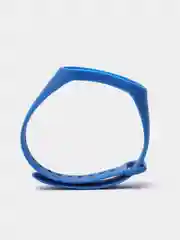 Синий силиконовый ремешок для фитнес браслета Xiaomi Mi Band 4, Mi Band 3