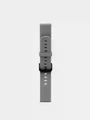 Серый силиконовый ремешок для Xiaomi Amazfit Bip/ Samsung/Huawei, 20 мм, с кнопкой Универсальный