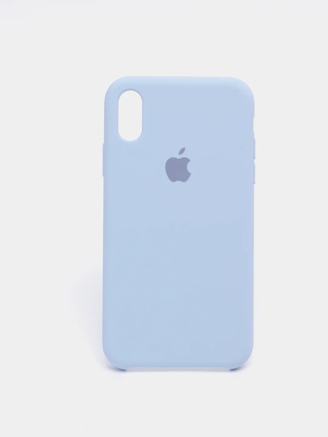 Синий меланж чехол Silicone case для iPhone 11/XR/12/7/8/X/XS/6S/Pro/Max,Plus,SE Силиконовый (айфон)