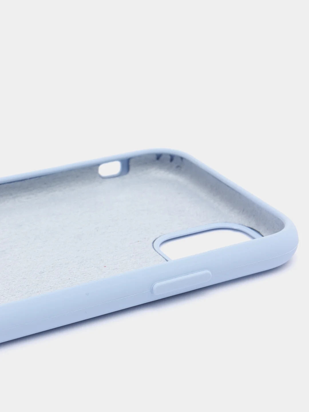 Синий меланж чехол Silicone case для iPhone 11/XR/12/7/8/X/XS/6S/Pro/Max,Plus,SE Силиконовый (айфон)