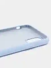 Синий меланж чехол Silicone case для iPhone 11/XR/12/7/8/X/XS/6S/Pro/Max,Plus,SE Силиконовый (айфон)