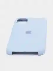 Синий меланж чехол Silicone case для iPhone 11/XR/12/7/8/X/XS/6S/Pro/Max,Plus,SE Силиконовый (айфон)