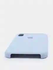 Синий меланж чехол Silicone case для iPhone 11/XR/12/7/8/X/XS/6S/Pro/Max,Plus,SE Силиконовый (айфон)