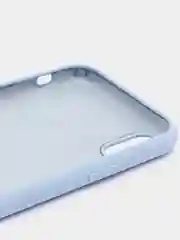 Синий меланж чехол Silicone case для iPhone 11/XR/12/7/8/X/XS/6S/Pro/Max,Plus,SE Силиконовый (айфон)