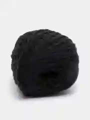 Черный пряжа для вязания, акрил, 40 г, 100 м