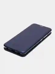Синий чехол книжка Samsung Galaxy A02, A02S, A31, A32, A51, A52, A71, A72