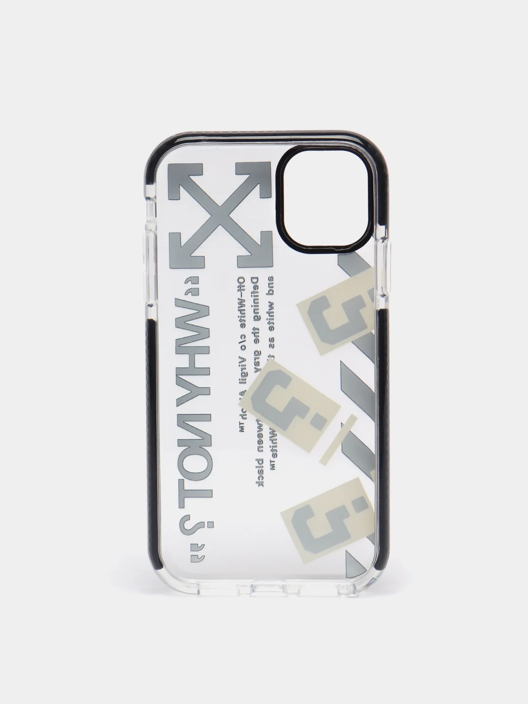 Черный чехол для iPhone 11, iPhone 12/12Pro стрелки