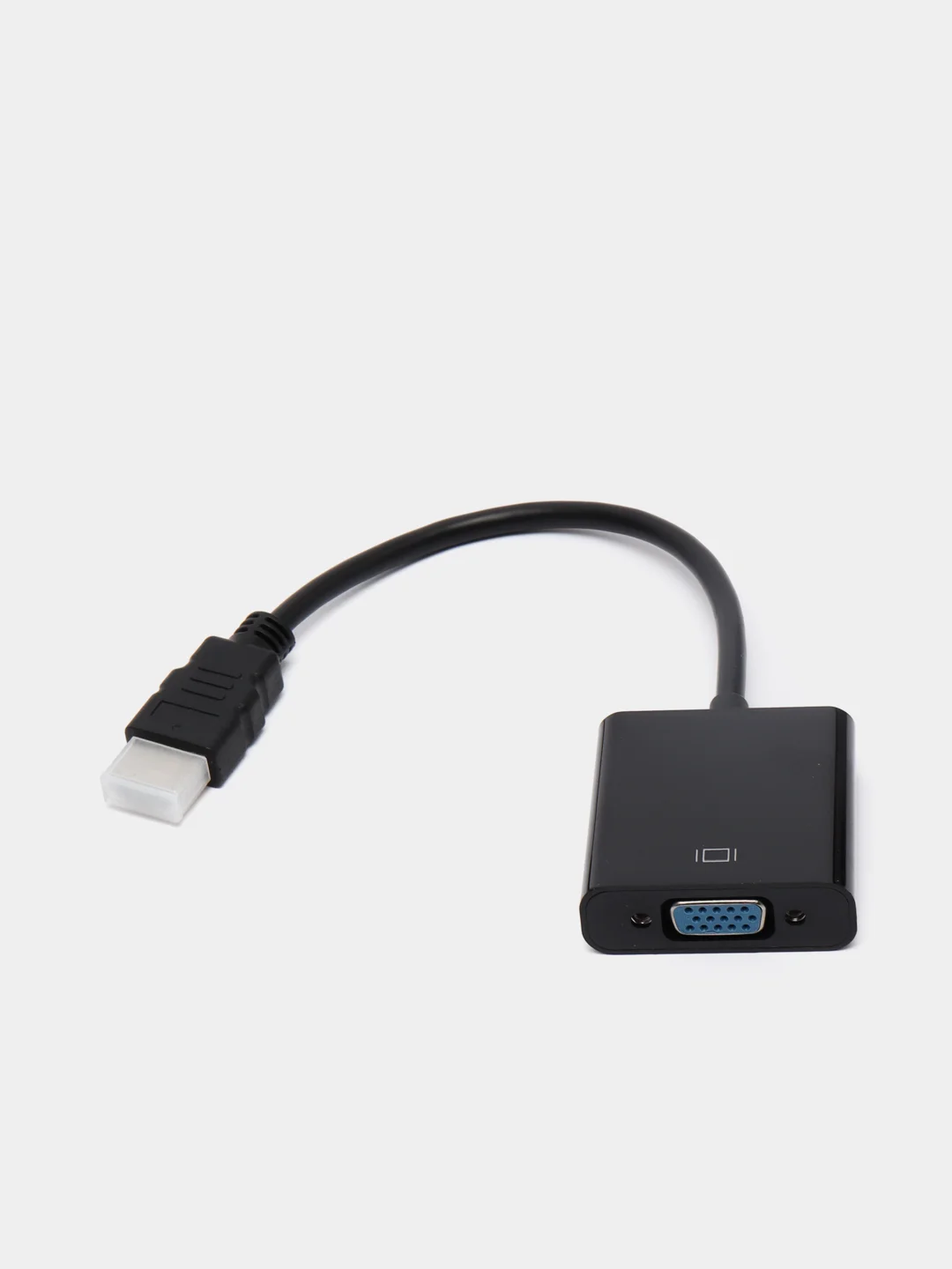 Черный адаптер HDMI на VGA, переходник, конвертер, 3 вида
