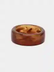 Коричневый кольца из эпоксидной смолы
