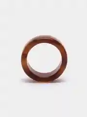 Коричневый кольца из эпоксидной смолы