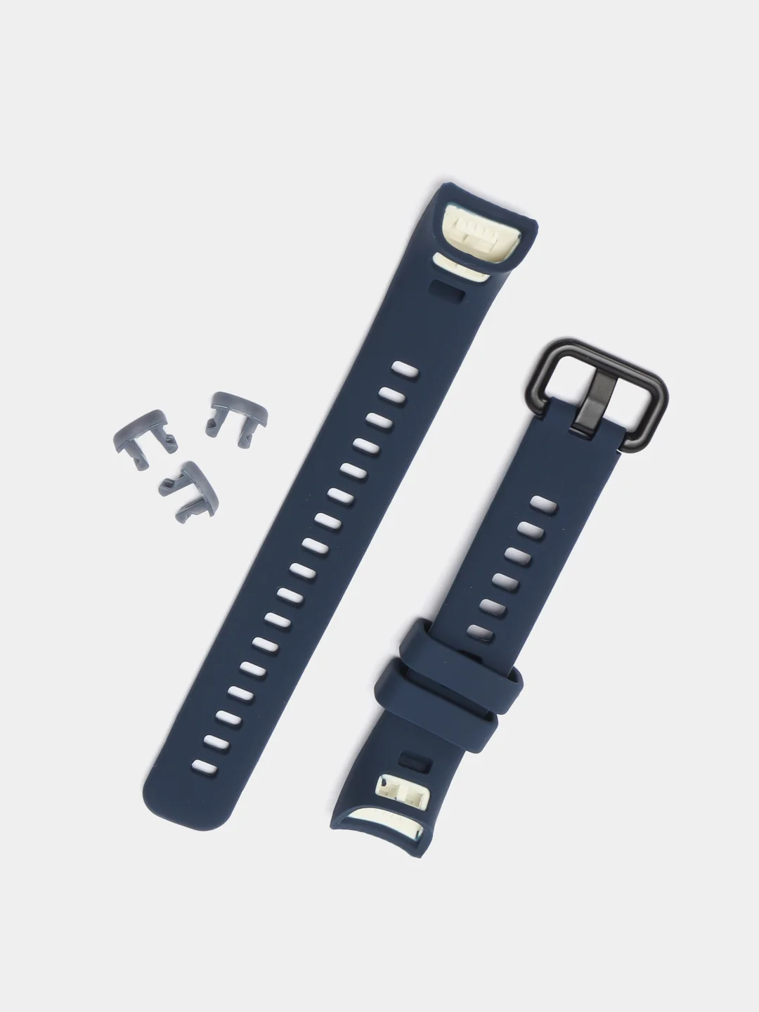 Темно-синий ремешок для Huawei Honor Band 4, 5 силиконовый хонор банд