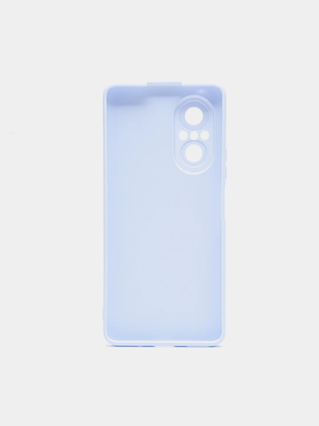 Ледяной чехол для Huawei Nova 9 SE силиконовый BROSCORP матовый / прозрачный, бортик- защита камер