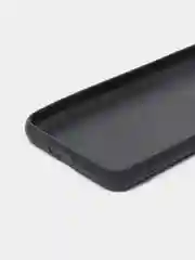 Черный силиконовый чехол BROSCORP для Itel A48, с матовым покрытием и защитой вокруг модуля камер