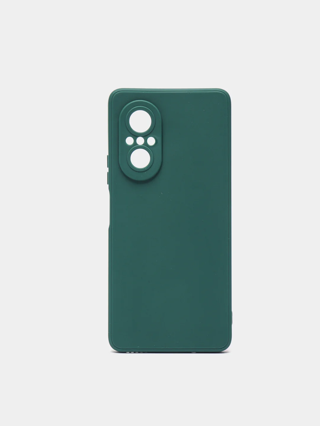 Сиреневый чехол для Huawei Nova 9 SE силиконовый BROSCORP матовый / прозрачный, бортик- защита камер