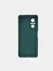 Сиреневый чехол для Huawei Nova 9 SE силиконовый BROSCORP матовый / прозрачный, бортик- защита камер