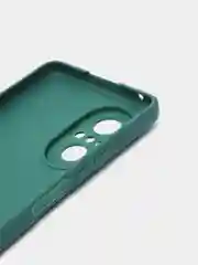 Сиреневый чехол для Huawei Nova 9 SE силиконовый BROSCORP матовый / прозрачный, бортик- защита камер