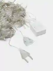 Желтый гирлянда штора новогодняя