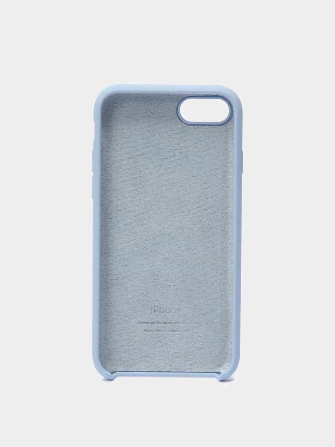 Синий меланж чехол Silicone case для iPhone 11/XR/12/7/8/X/XS/6S/Pro/Max,Plus,SE Силиконовый (айфон)