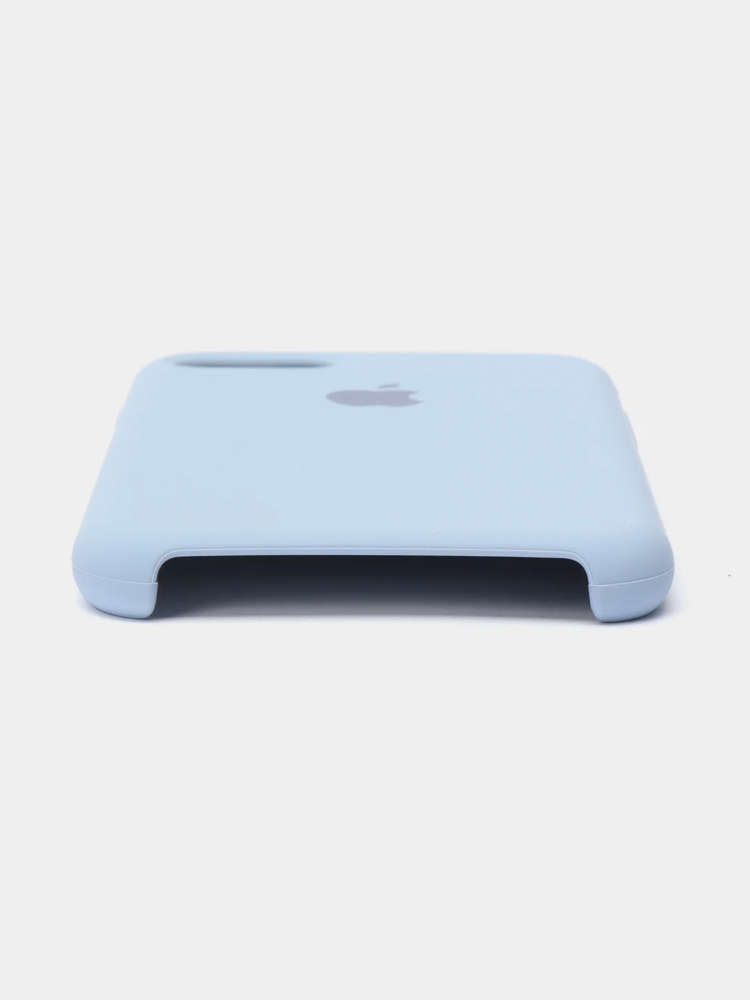 Синий меланж чехол Silicone case для iPhone 11/XR/12/7/8/X/XS/6S/Pro/Max,Plus,SE Силиконовый (айфон)