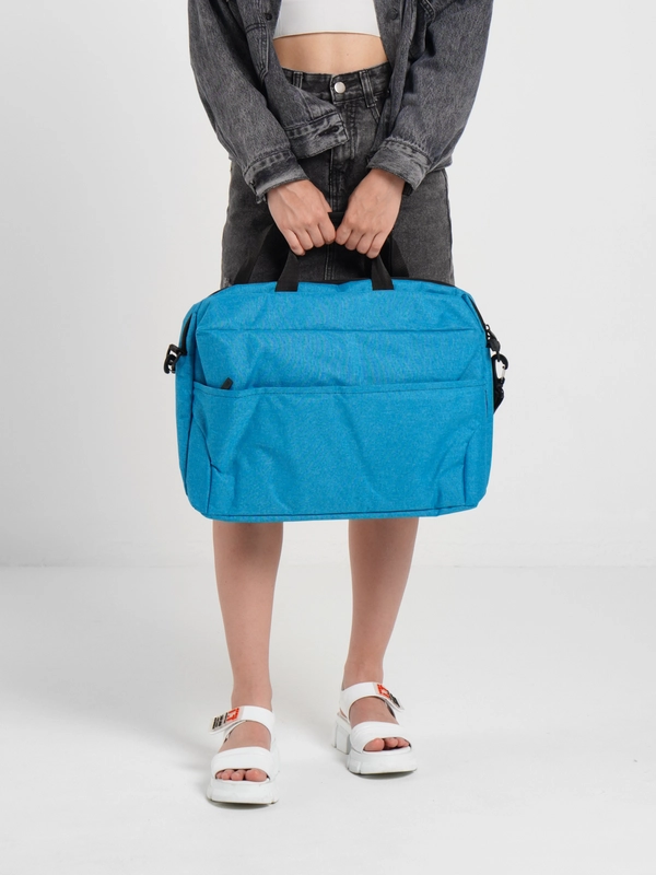 Сумка для ноутбука Vivacase BusinessTrip 15.6", жаккард, джинс, VCN-BTRPJ15-jeans