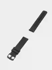 Черный силиконовый ремешок для Xiaomi Amazfit Bip / GTR 42 мм / GTS / Samsung Gear S2 / 20 22 мм