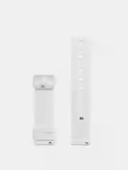 Белый силиконовый ремешок для Xiaomi Amazfit Bip / GTR 42 мм / GTS / Samsung Gear S2 / 20 22 мм