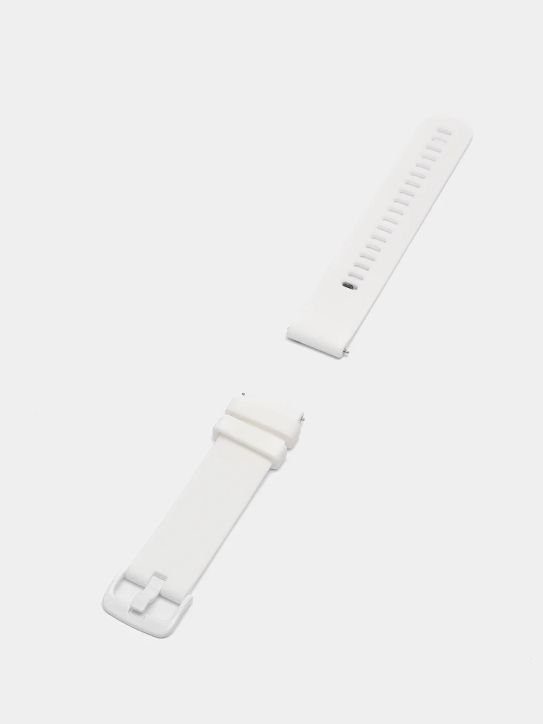 Белый силиконовый ремешок для Xiaomi Amazfit Bip / GTR 42 мм / GTS / Samsung Gear S2 / 20 22 мм