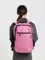 Рюкзак для ноутбука VIVACASE Stomach 15.6-19", 40 л, жаккард, розовый