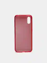 Красный чехол для Xiaomi Redmi 9A силиконовый