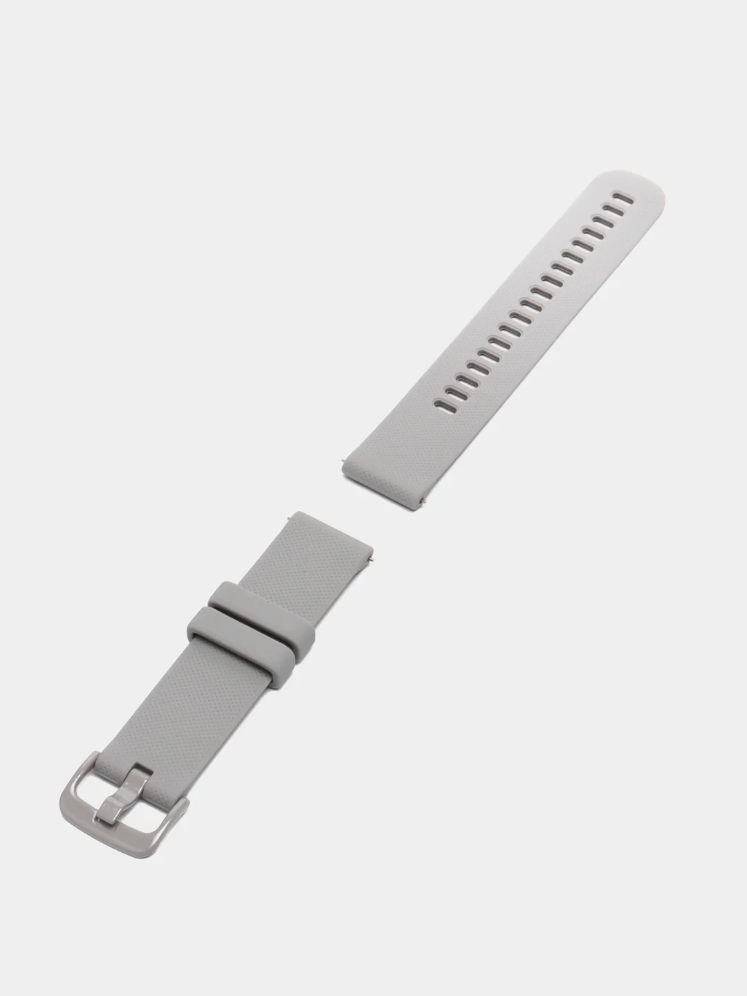 Серый силиконовый ремешок для Xiaomi Amazfit Bip / GTR 42 мм / GTS / Samsung Gear S2 / 20 22 мм