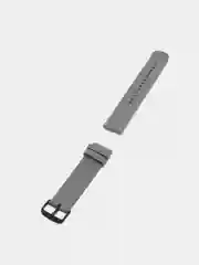 Тёмно-серый силиконовый ремешок для Xiaomi Amazfit Bip / GTR 42 мм / GTS/ Samsung Gear S2 / 20 / 22 мм