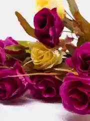 Сиреневый искусственные цветы, розы, букет