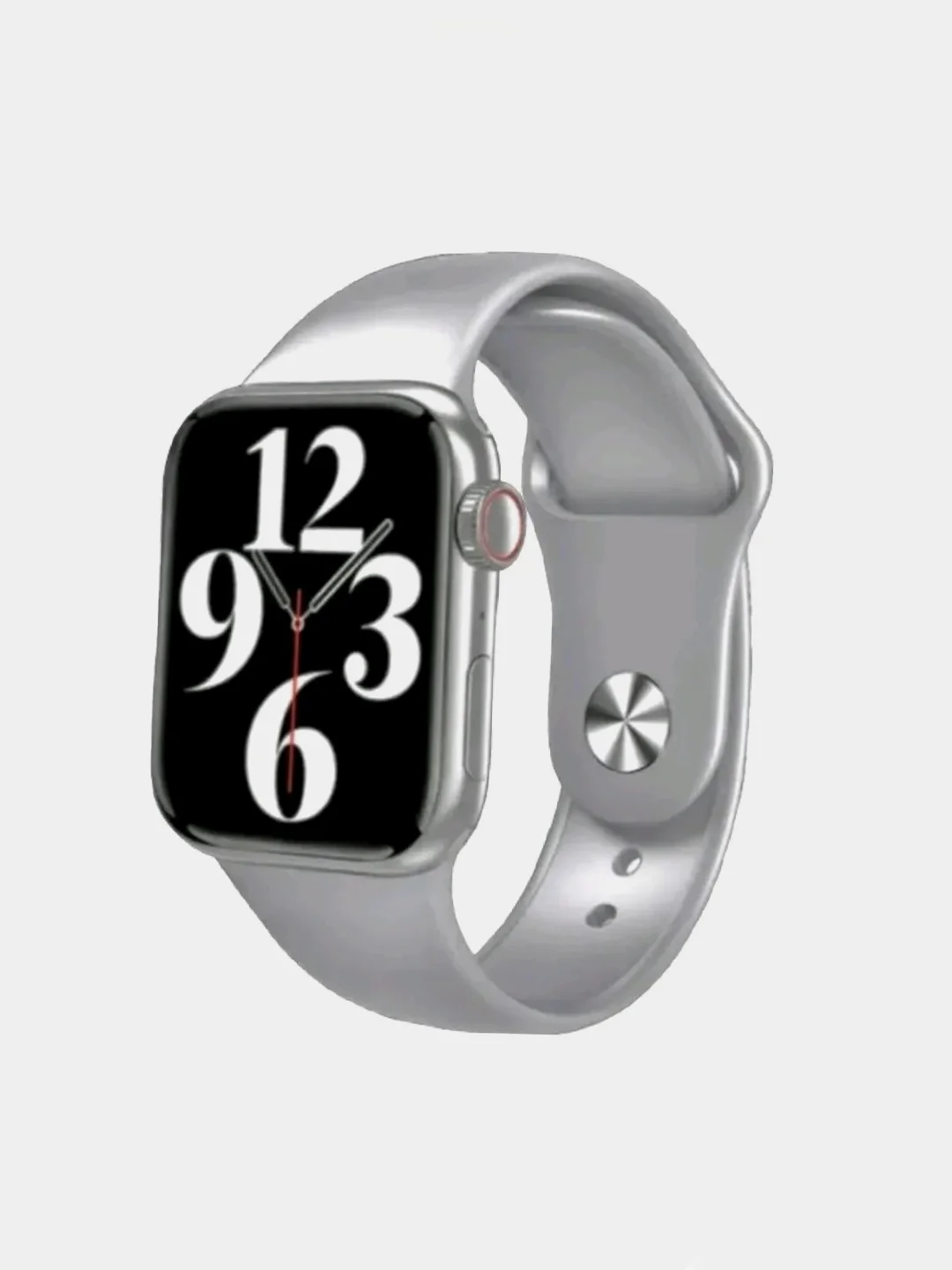 Серебряный смарт часы M7 Plus, Smart Watch М7 Plus