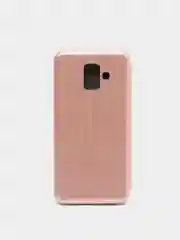 Розовый чехол книжка Samsung Galaxy A6 2018
