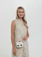 Белый женская сумка