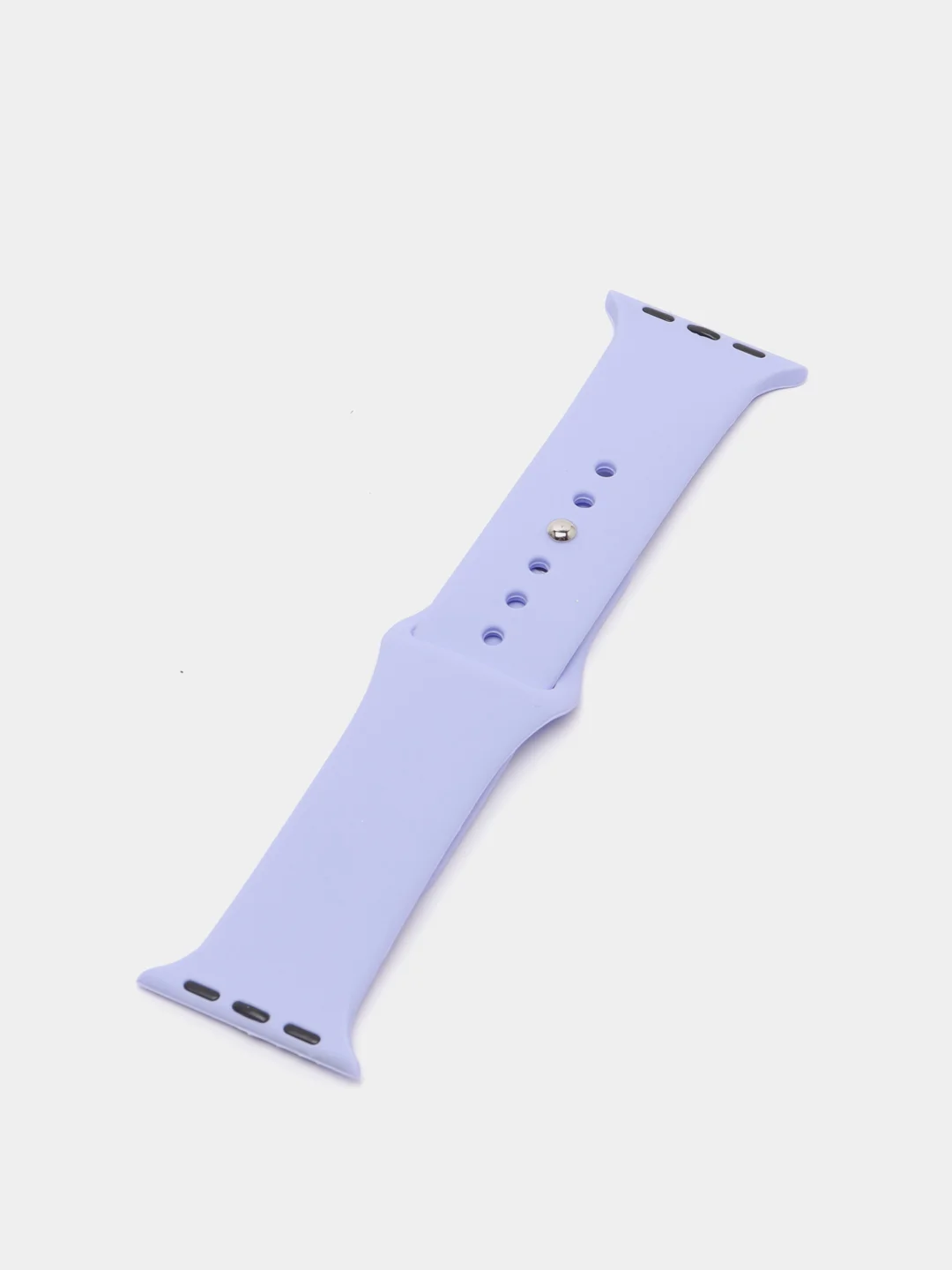 Лавандовый ремешок, силиконовый, цветной, для Apple Watch, 38, 40, 42, 44, 45, 49 мм