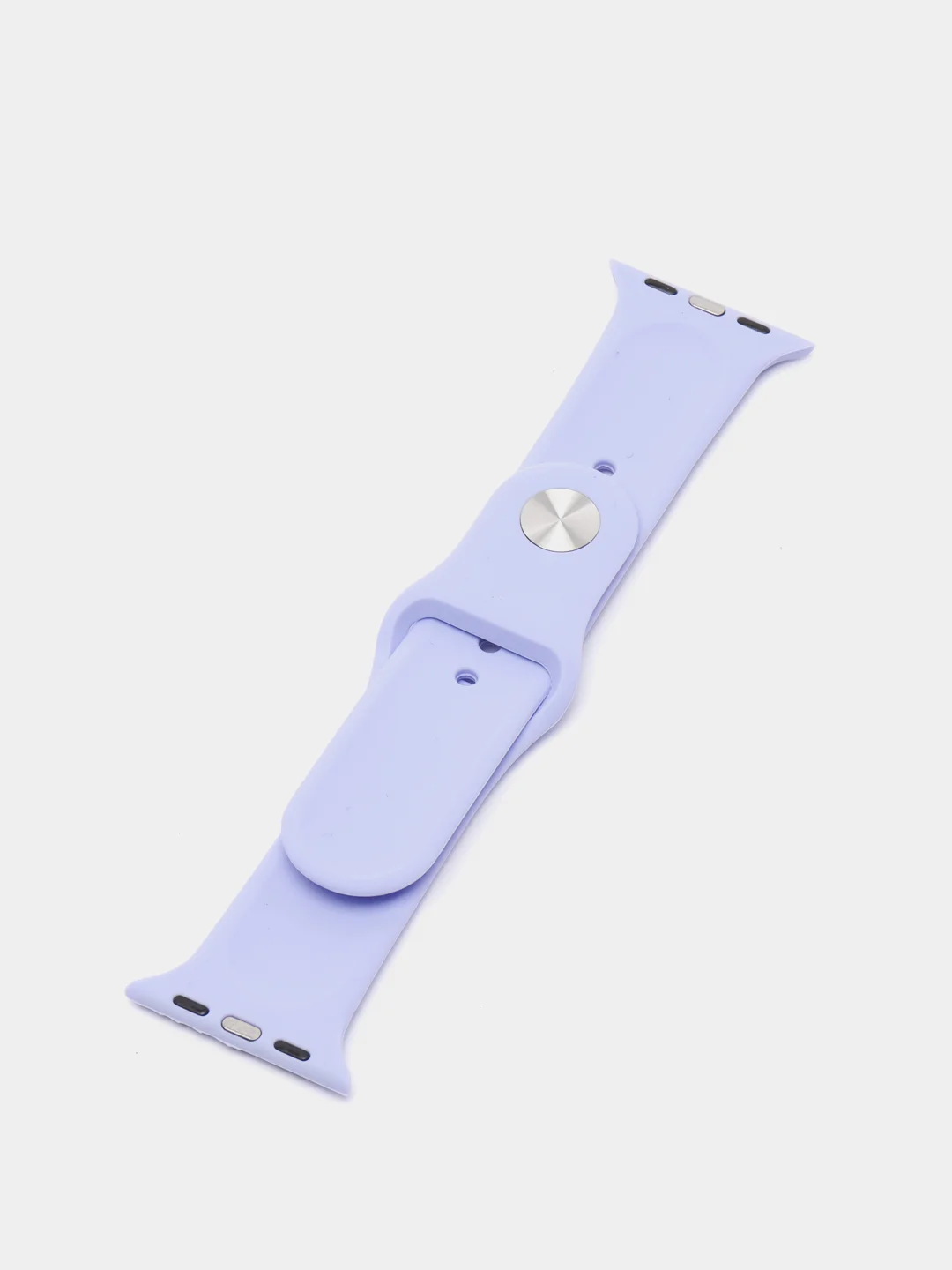 Лавандовый ремешок, силиконовый, цветной, для Apple Watch, 38, 40, 42, 44, 45, 49 мм