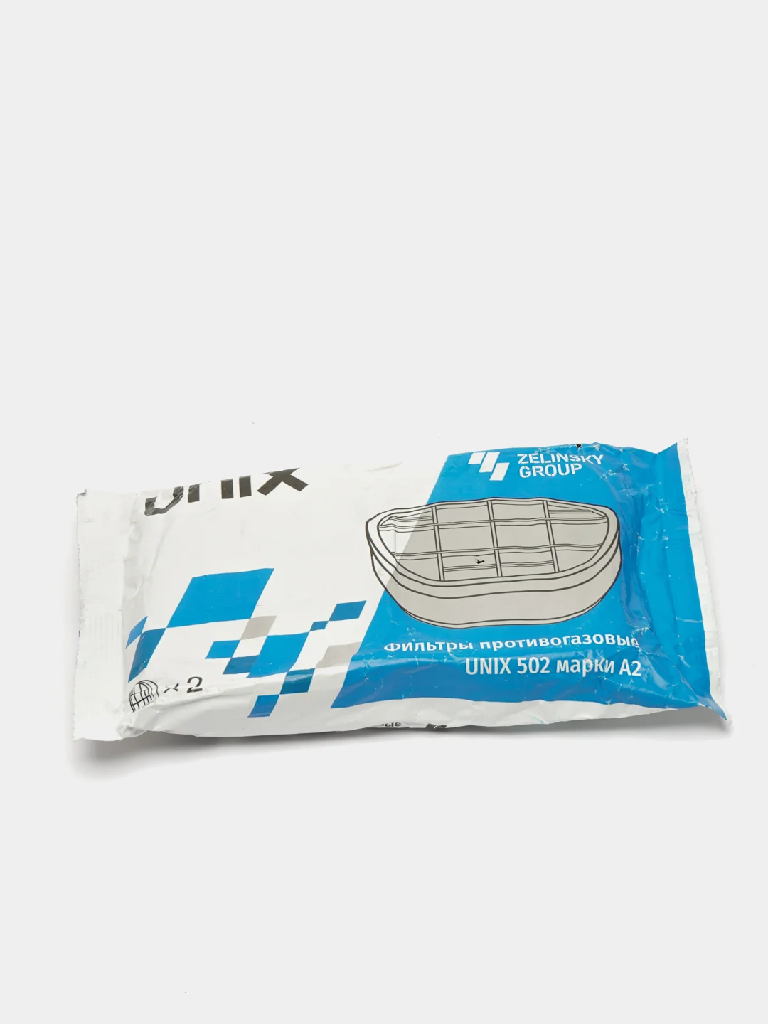 Фильтр противогазовый UNIX 502 A2, 2 штуки