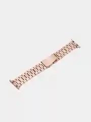 Золотой ремешок стальной для Apple Watch всех моделей  38/40/41мм 42/44/45/49мм